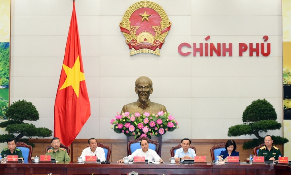 Thủ tướng Nguyễn Xuân Phúc chủ trì cuộc họp trực tuyến với các địa phương  về tình hình an ninh trật tự